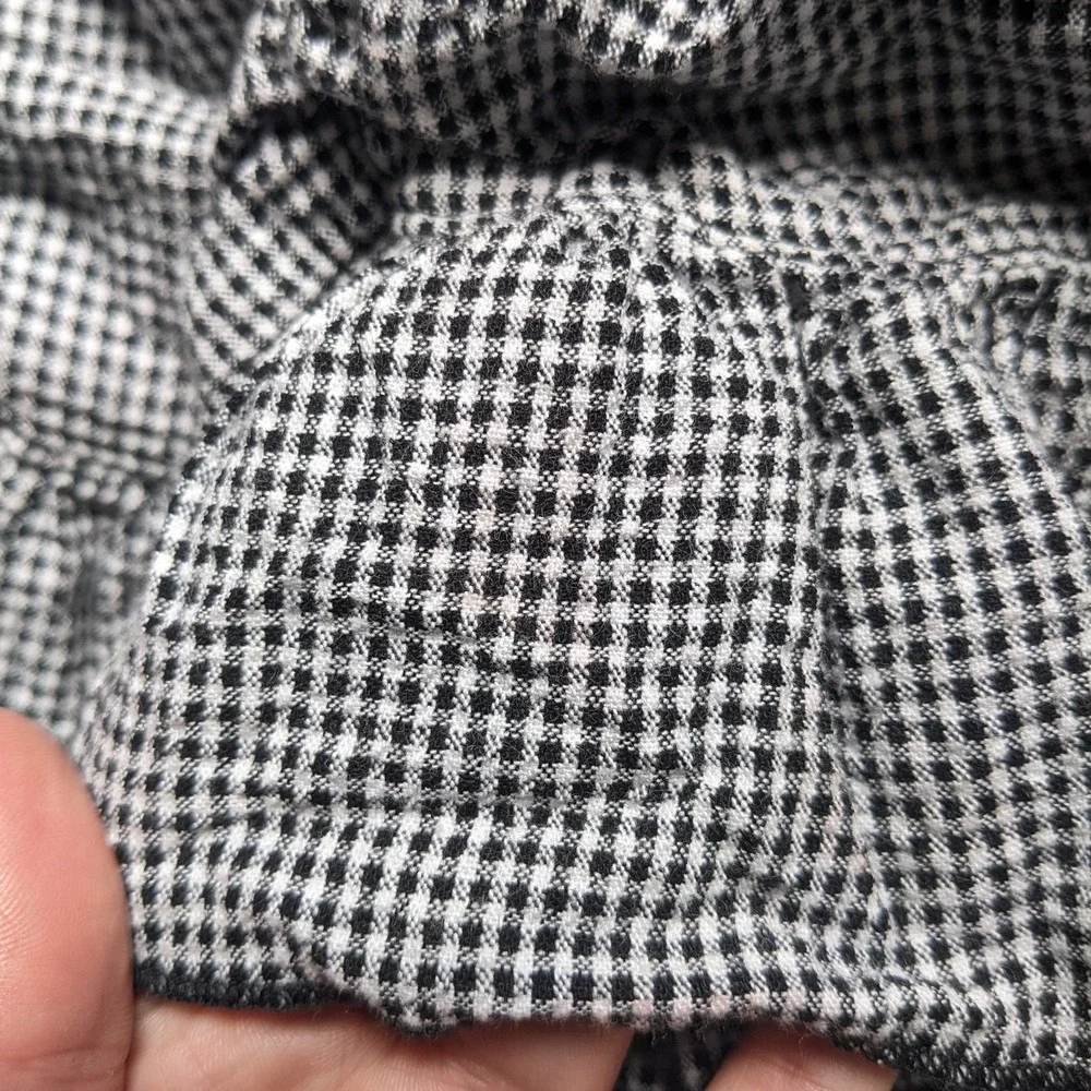 Hearts Desire Mary Grace Gingham Dress S Lagenlook Mori Kei Ruffle Pocket Tunic - Picture 16 of 16